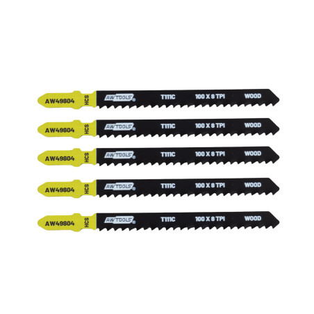 JIG SAW BLADE SET 100mm T111C/ 5pcs/ WOOD