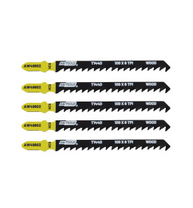 JIG SAW BLADE SET 100mm T144D/ 5pcs/ WOOD