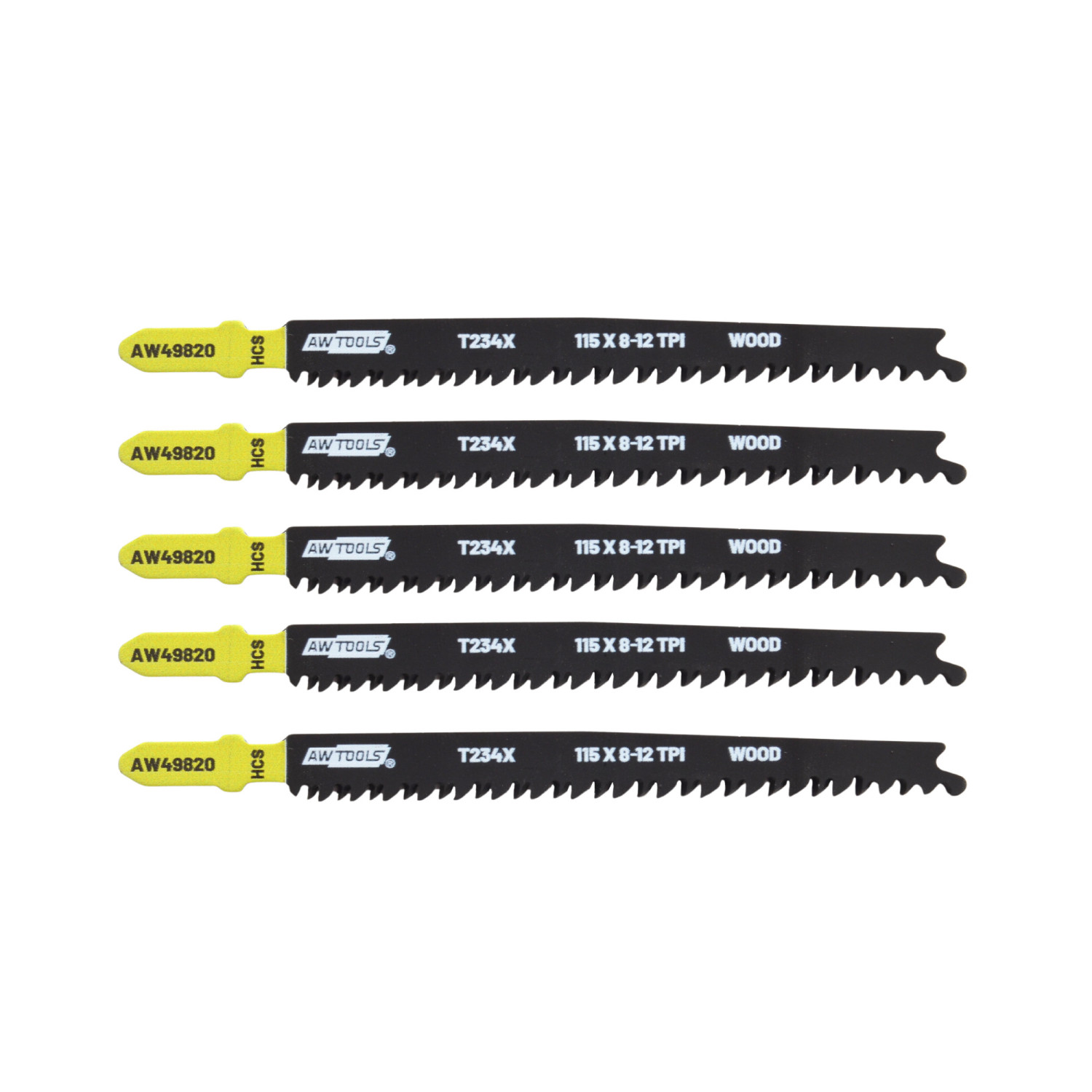 AWTOOLS BRZESZCZOT 115mm T234X /5szt. /DREWNO