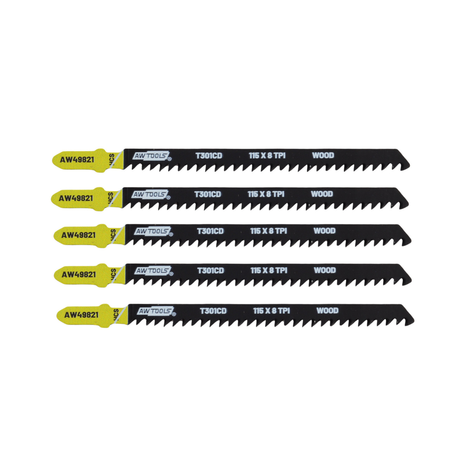 AWTOOLS BRZESZCZOT 115mm T301CD /5szt. /DREWNO