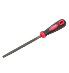 DOUBLE-CUT TRIANGULAR METAL FILE 150mm