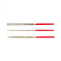 DIAMOND NEEDLE FILE SET 3pcs/ 140mm