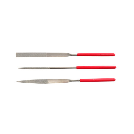 DIAMOND NEEDLE FILE SET 3pcs/ 160mm