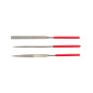 DIAMOND NEEDLE FILE SET 3pcs/ 160mm