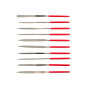 DIAMOND NEEDLE FILE SET 10pcs/ 140mm