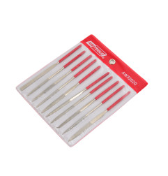 DIAMOND NEEDLE FILE SET 10pcs/ 140mm