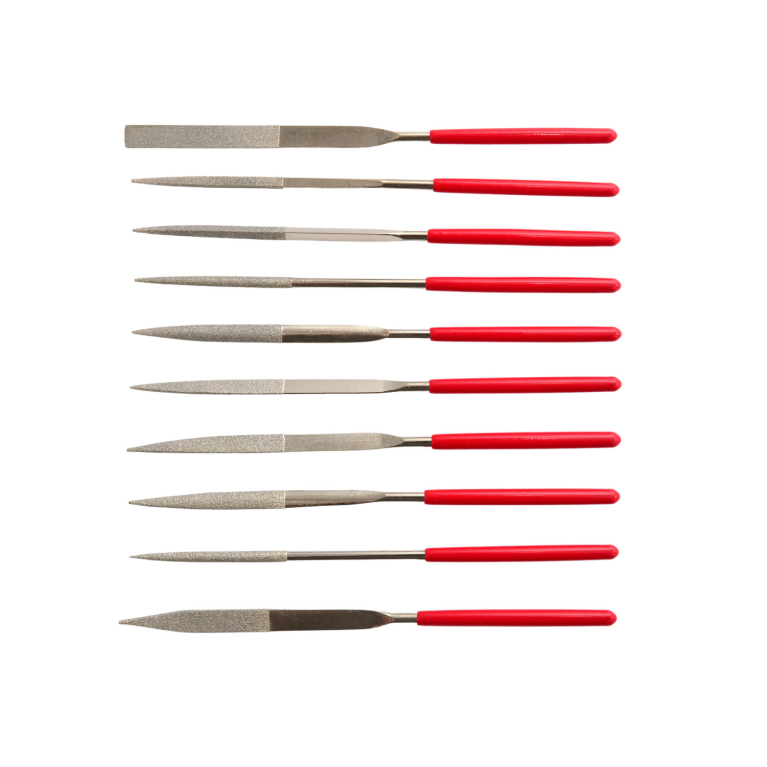 DIAMOND NEEDLE FILE SET 10pcs/ 160mm