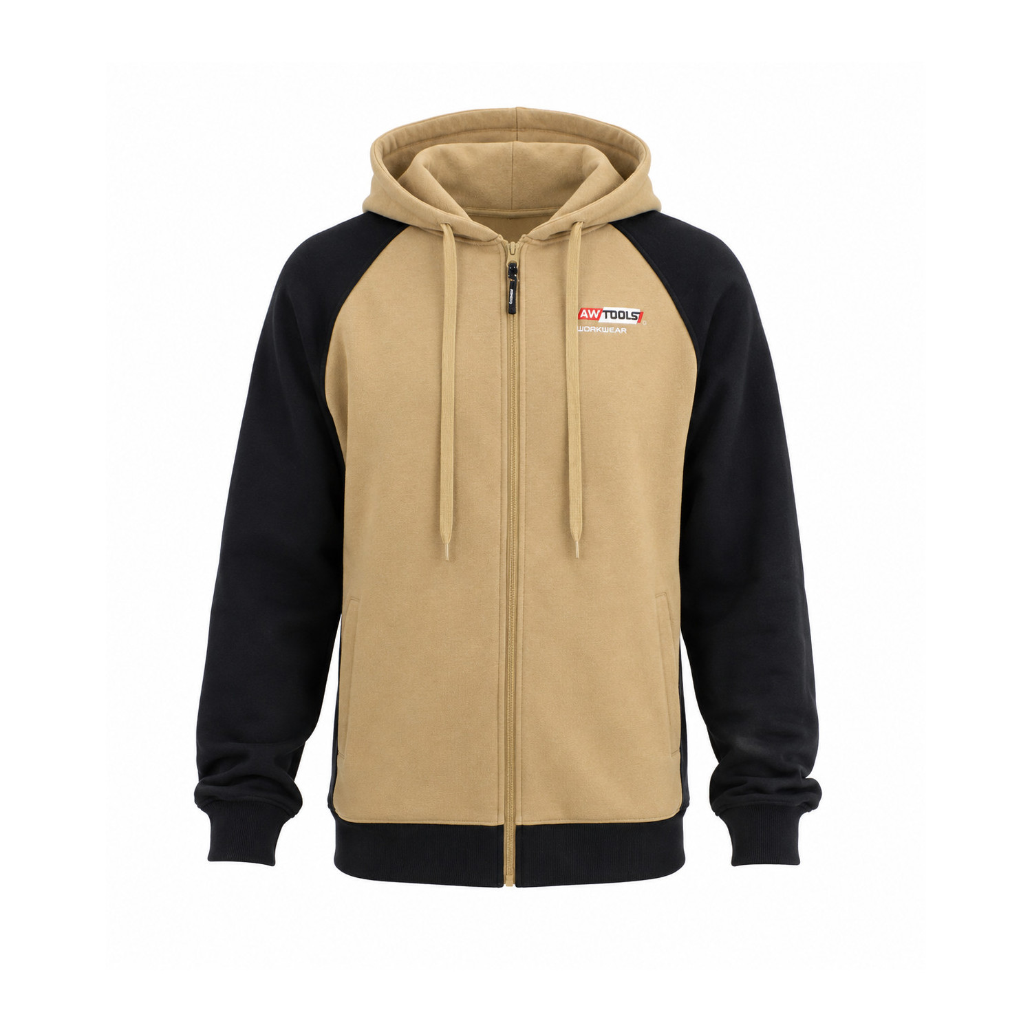 BLUZA ROZPINANA T6/ BEŻ-CZARNA/ XXL