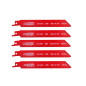 RECIPROCATING SAW BLADE SET BiM 150mm 14TPI/ 5pcs/ METAL
