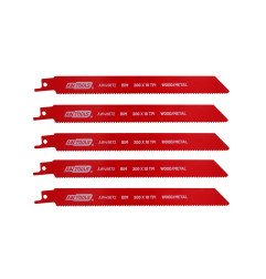 AWTOOLS BRZESZCZOT BiM DO PIŁY SZABLASTEJ 200mm 10 Z/CAL /5szt /METAL-DREWNO