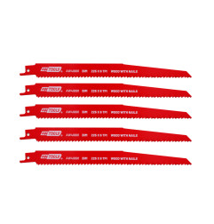 AWTOOLS BRZESZCZOT BiM DO PIŁY SZABLASTEJ 225mm 6 Z/CAL /5szt /DREWNO+GWOŹDZIE