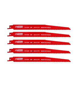 AWTOOLS BRZESZCZOT BiM DO PIŁY SZABLASTEJ 225mm 6 Z/CAL /5szt /DREWNO+GWOŹDZIE