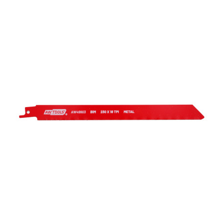 RECIPROCATING SAW BLADE SET BiM 230mm 18TPI/ 5pcs/ METAL