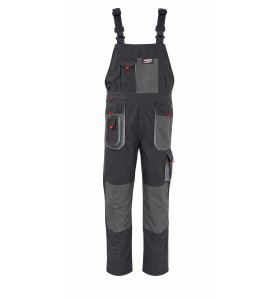 WORK BIB & BRACE T1 GREY/ M