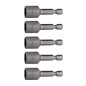 AWTOOLS UCHWYT 1/4" MAGNETYCZNY Z NASADKĄ 10mm/ 5szt.