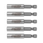 MAGNETIC BIT HOLDER SET 1/4'' 60mm/ 5pcs