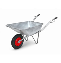GARDEN GALVANISED WHEELBARROW 80L/ 130kg