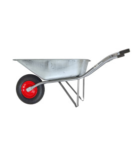 GARDEN GALVANISED WHEELBARROW 80L/ 130kg