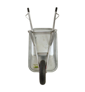 GARDEN GALVANISED WHEELBARROW 80L/ 130kg
