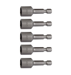 AWTOOLS UCHWYT 1/4" MAGNETYCZNY Z NASADKĄ 8mm/ 5szt.