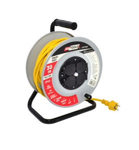 METAL DRUM CABLE REEL PROFI MAX 50m 3x2.5mm 16A/ 3680W/ H05RR-F