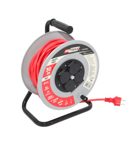 METAL DRUM CABLE REEL PROFI PRO 20m 3x2.5mm 16A/ 3680W/ H05VV-F