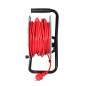 METAL DRUM CABLE REEL PROFI PRO 30m 3x2.5mm 16A/ 3680W/ H05VV-F