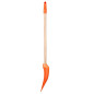 REINFORCED SNOW SHOVEL WOODEN HANDLE