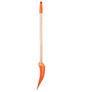 REINFORCED SNOW SHOVEL WOODEN HANDLE