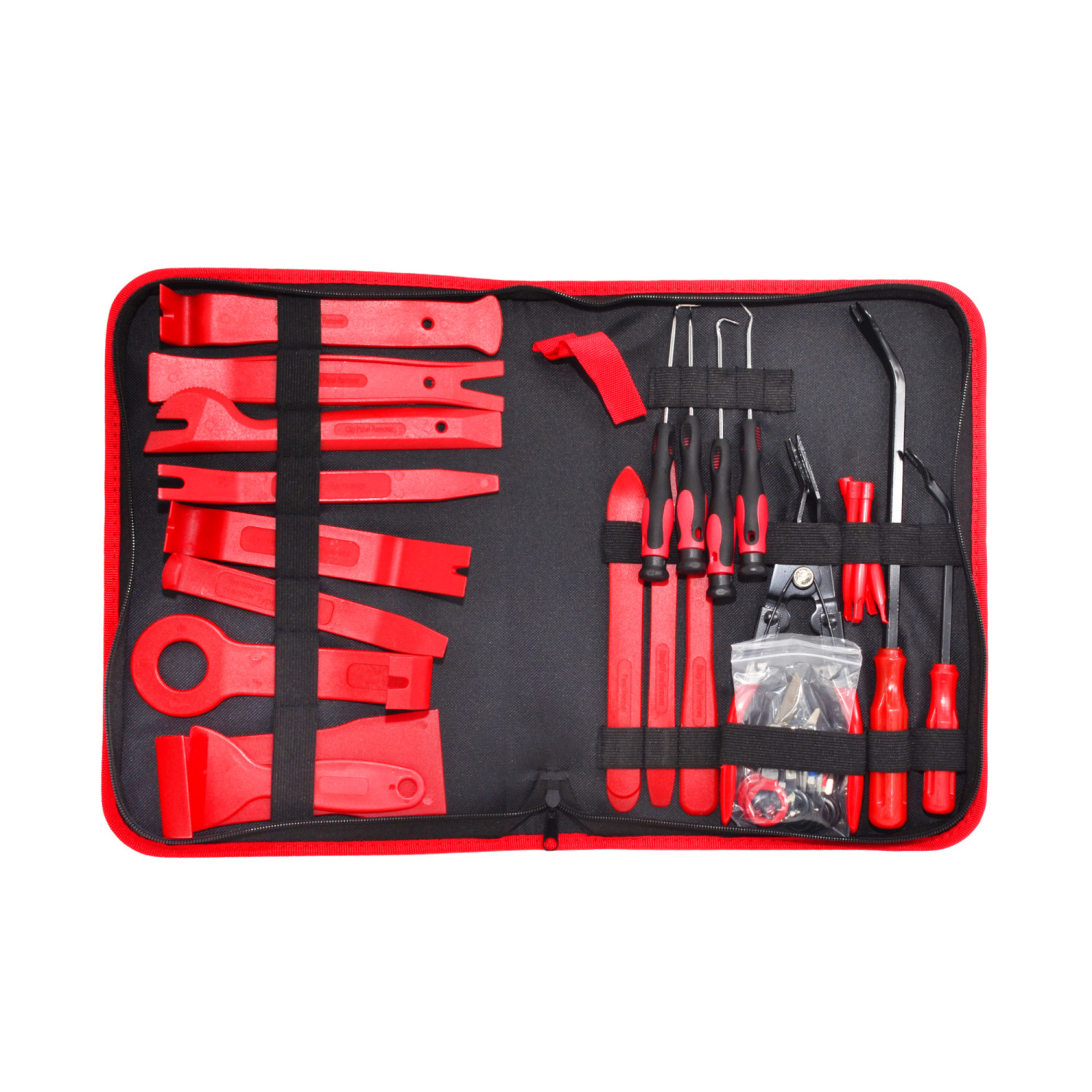 AWTOOLS ZESTAW ŚCIĄGACZY DO TAPICERKI NYLON 38cz.