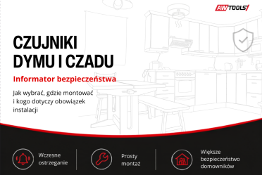 Czujniki dymu i czadu. Informator bezpieczeństwa